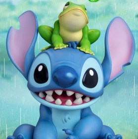 Stitch with Frog Disney 100th Master Craft Statue by Beast Kingdom Toys